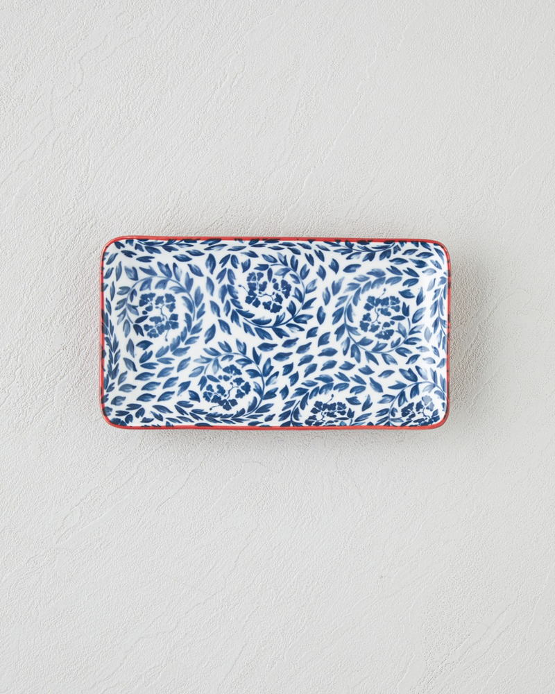 Verlune New Bone China Çerezlik 17x10 cm Mavi