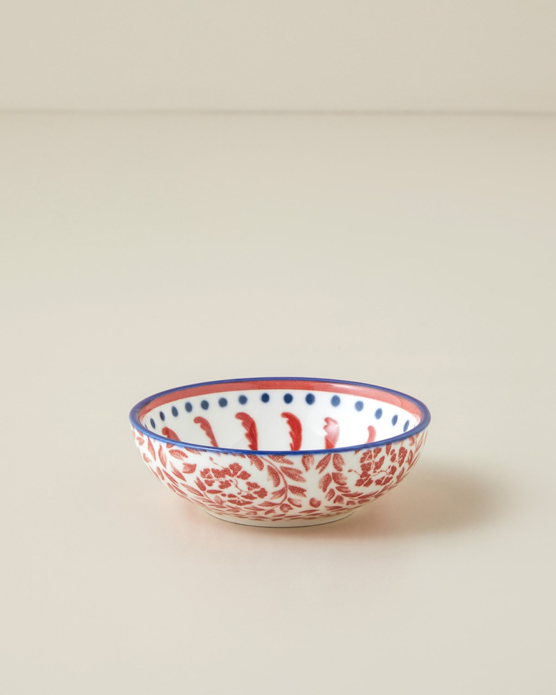 Verlune New Bone China Kase 9 cm Mavi - Pembe