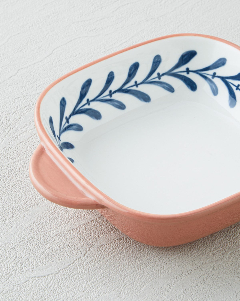 Verlurea New Bone China Çerezlik 18x18 cm Mavi