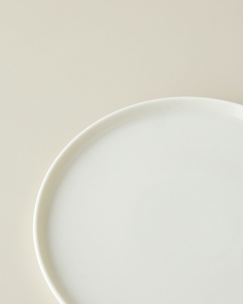 Verona Porselen Pasta Tabağı 21 cm Beyaz