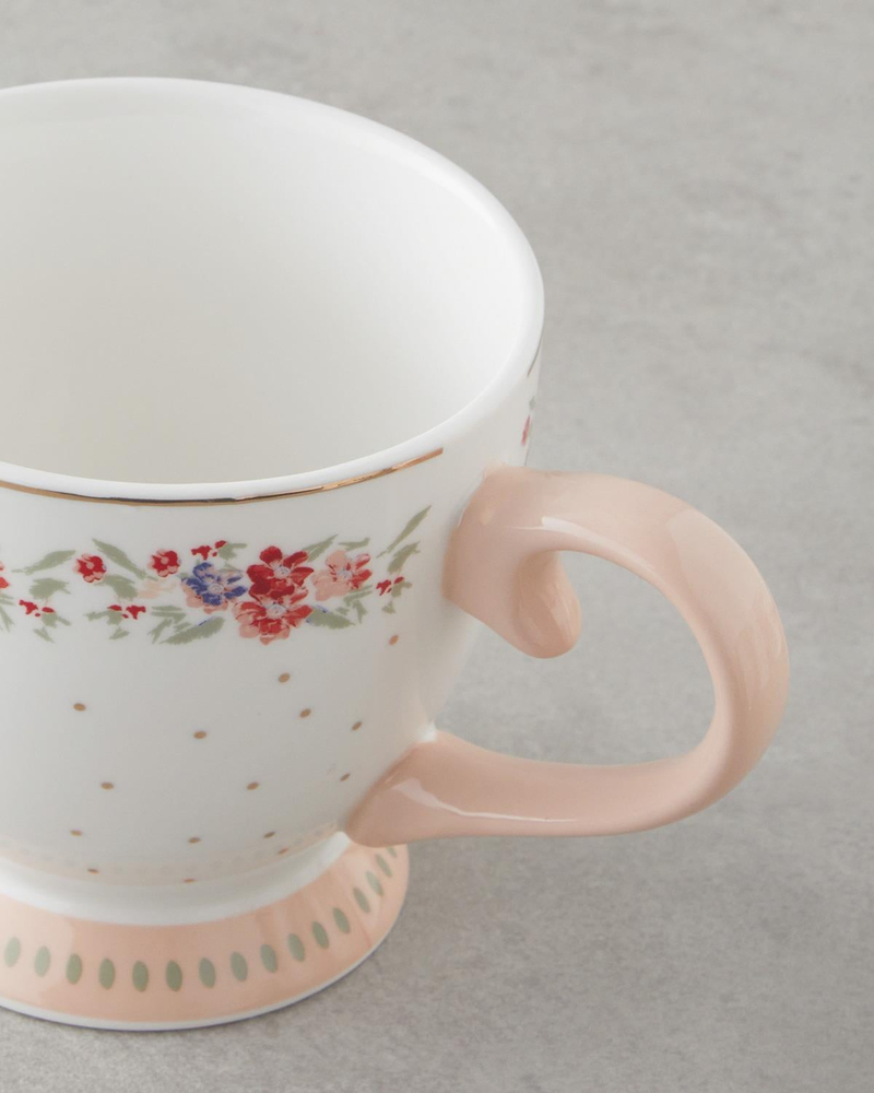 Vespera New Bone China Kupa 460 ml Renkli