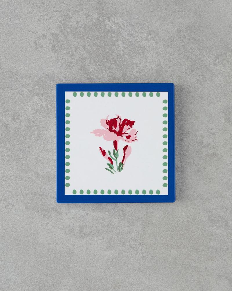 Vespera Seramik Bardak Altlığı 11 cm Lacivert