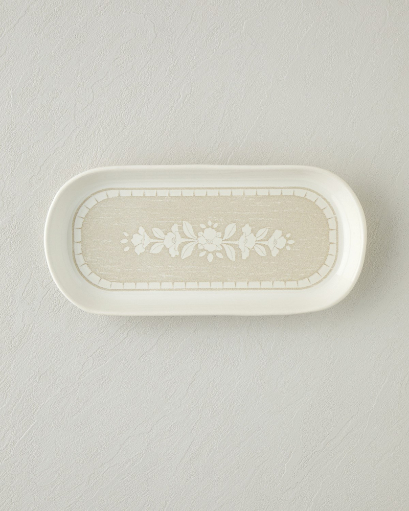 Viola Stoneware Kahvaltı ve Sunum Seti 12 Parça 6 Kişilik Bej