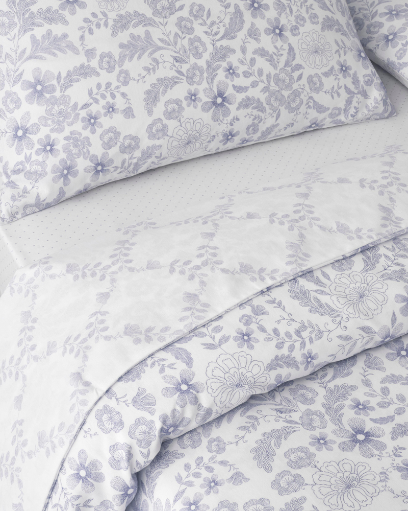Vionne Kolay Ütülenir Tek Kişilik Nevresim Takımı 160x220 cm Lila