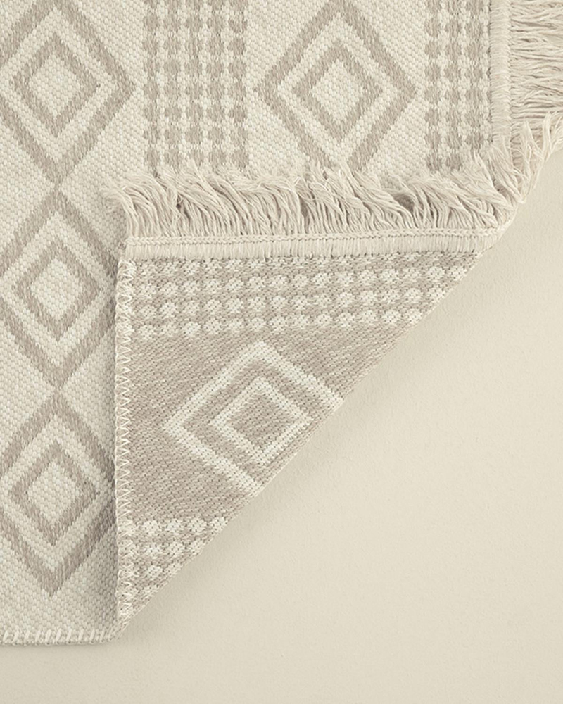 Vortex Dokuma Kilim Bej