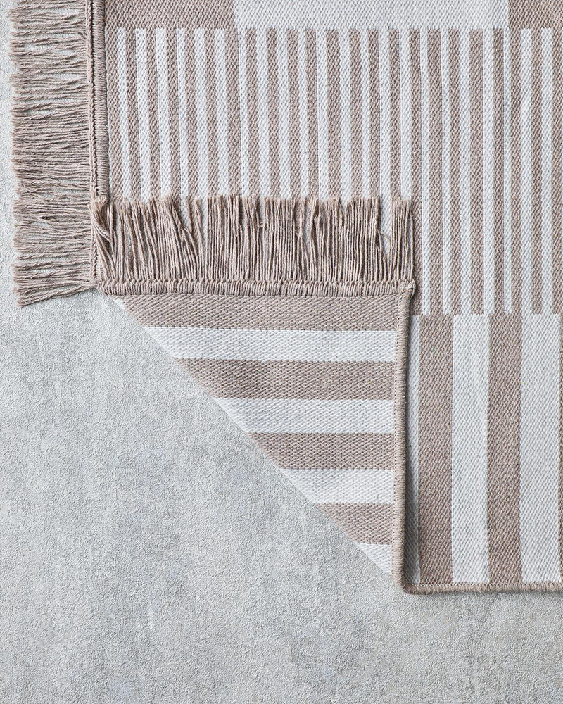 Vortice Dokuma Kilim 80x150 cm Krem