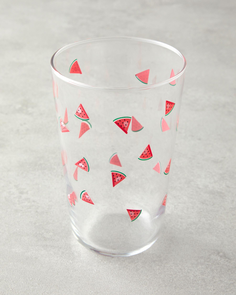 Watermellies Cam 3'lü Bardak 400 ml Kırmızı