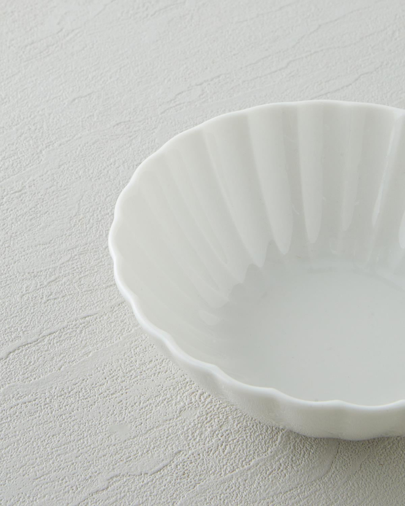 Wave Porselen Yemek Takımı 24 Parça 6 Kişilik Beyaz