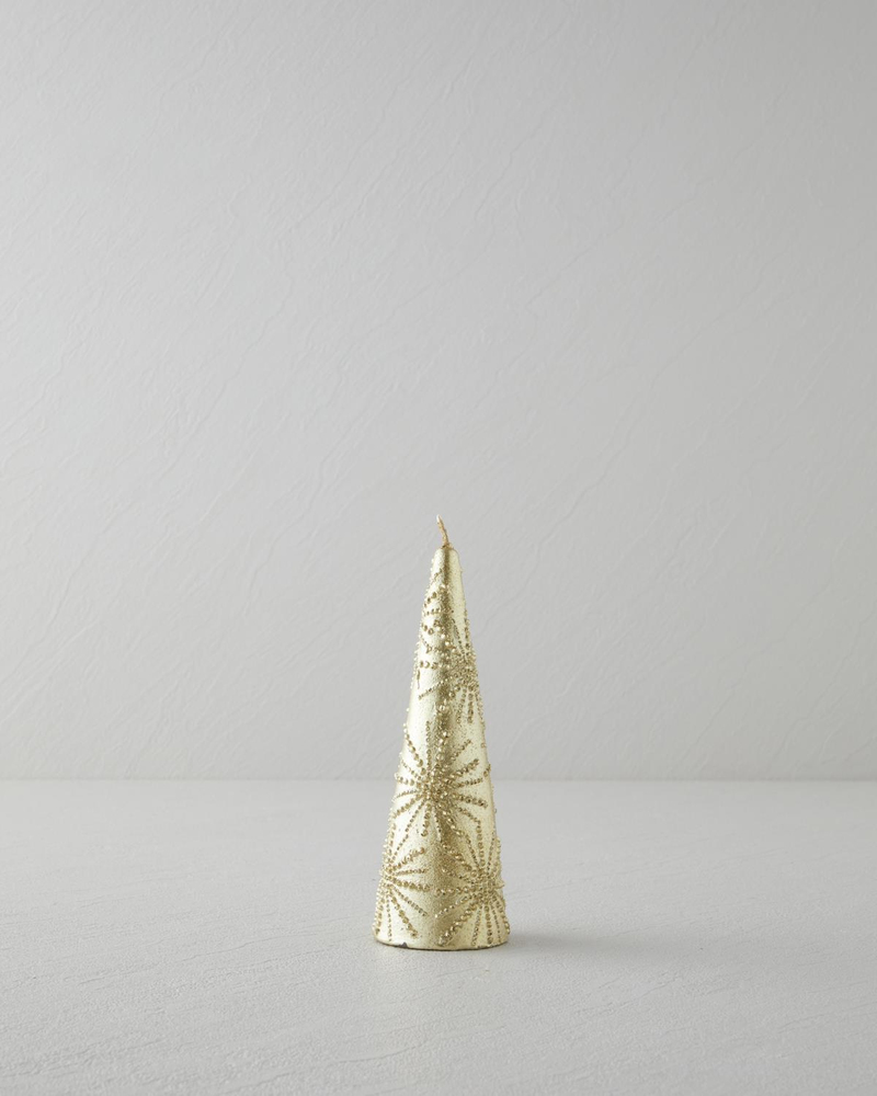 White Tree Mum 15 cm Gold