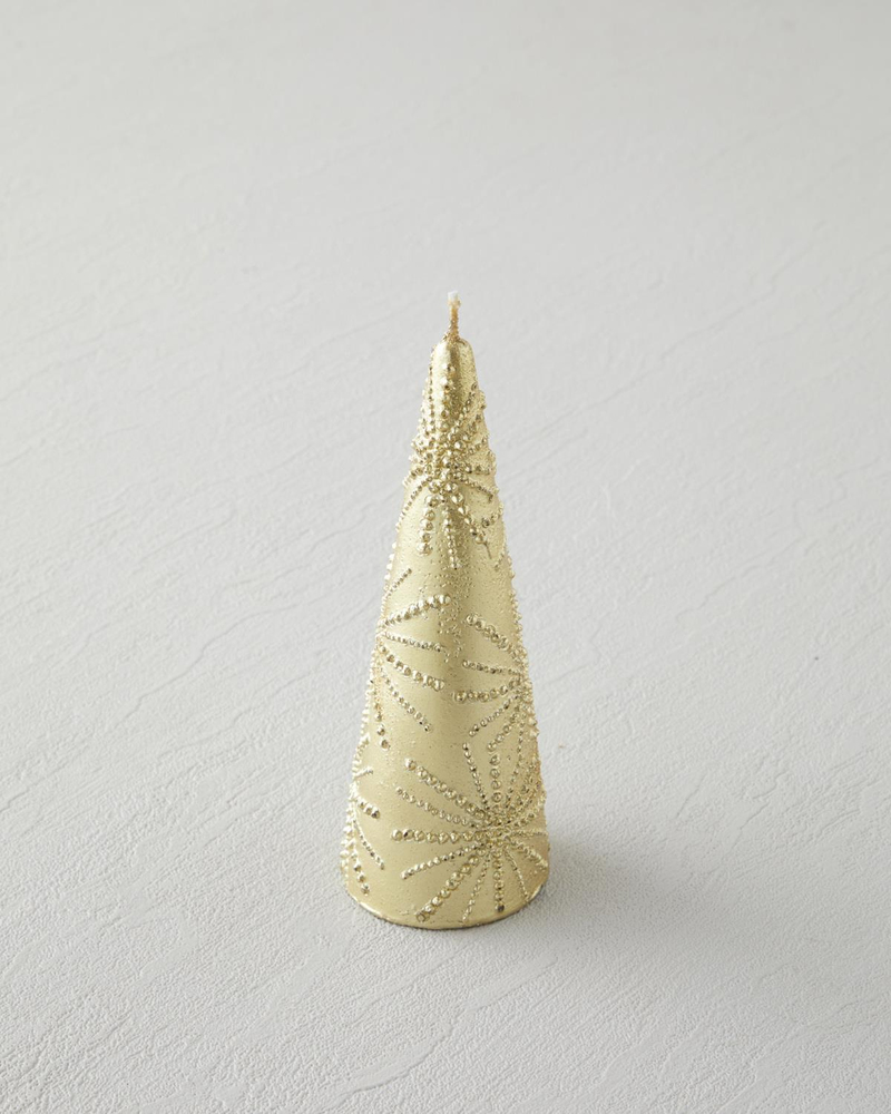 White Tree Mum 15 cm Gold