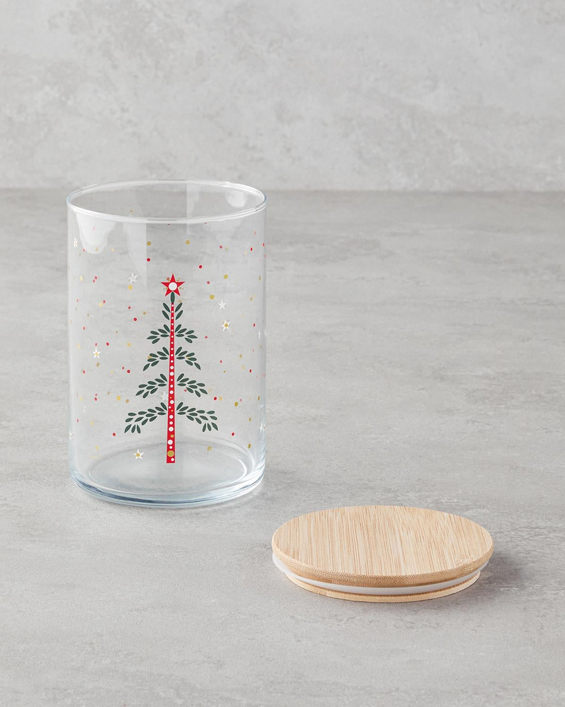 Winter Vibe Cam Kavanoz 1050 ml Şeffaf