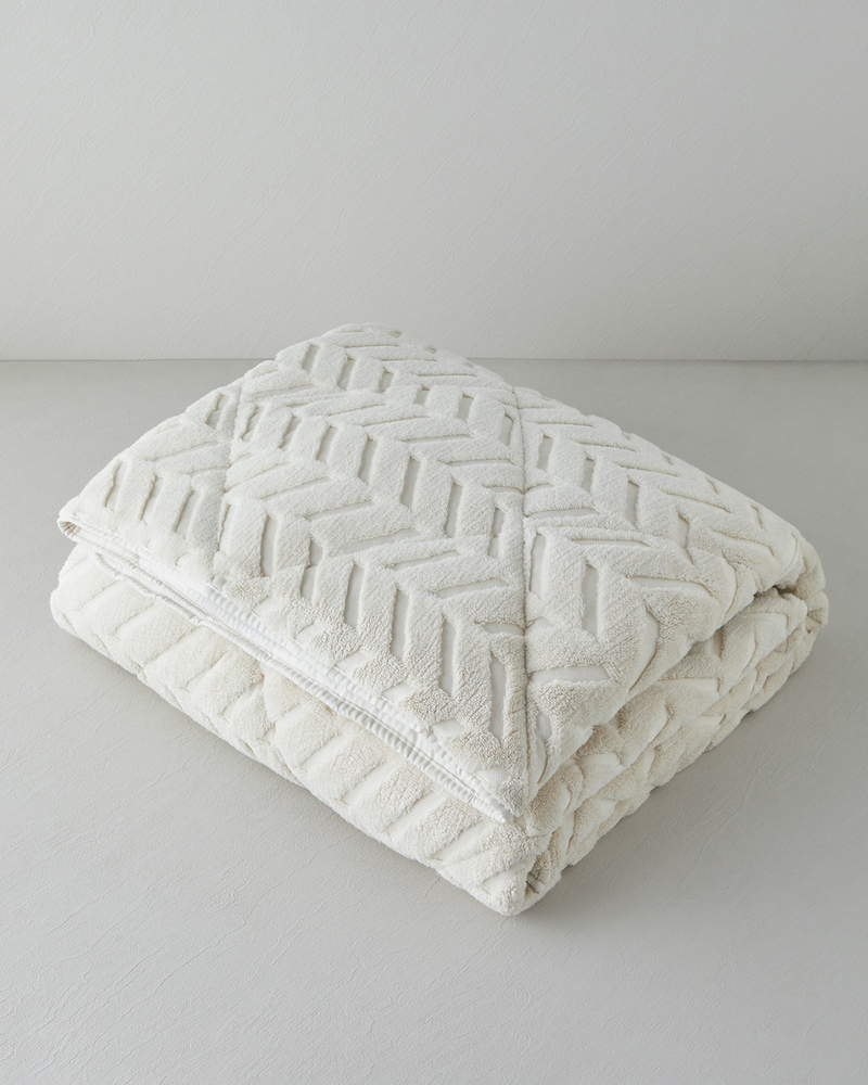 Wintera Sherpa Çift Kişilik Yorgan 195x215 cm Krem