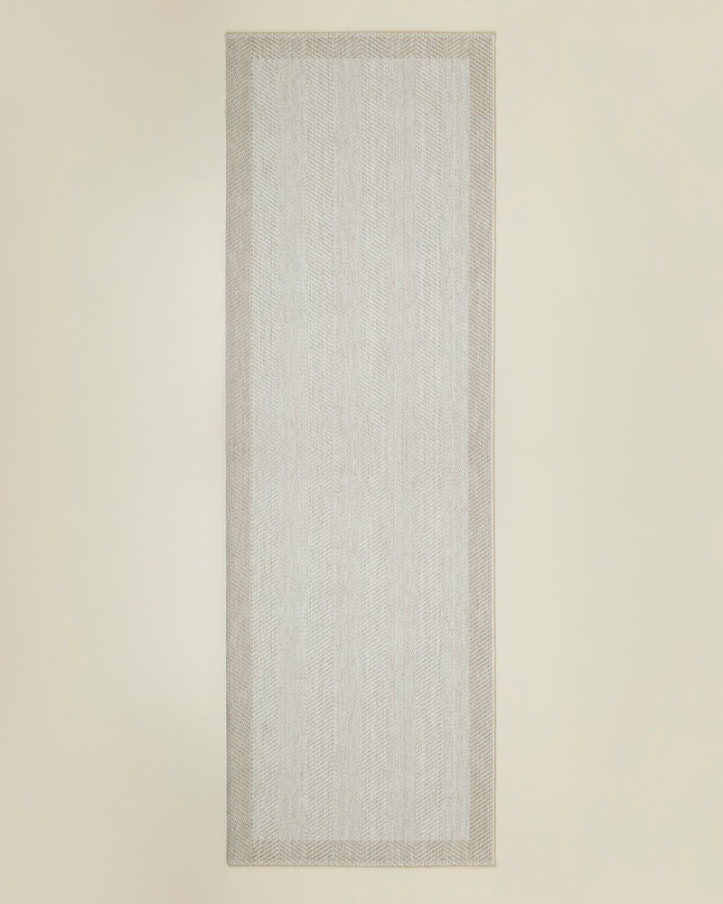 Zeno Halı 100x300 cm Bej - Krem