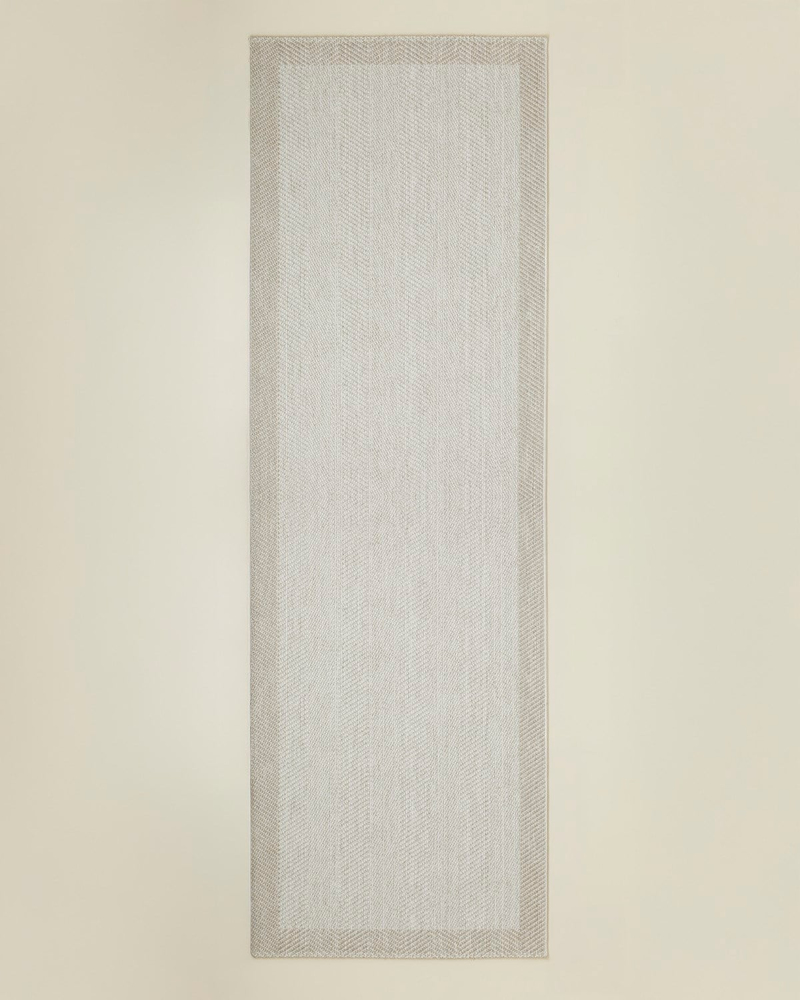 Zeno Halı 80x150 cm Bej - Krem