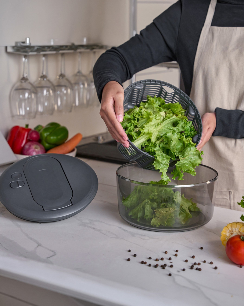 Zyliss E940025 Swift Dry Salata Kurutucu Antrasit
