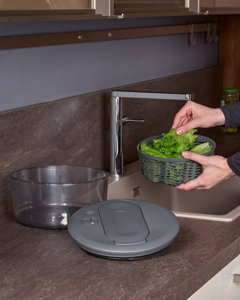 Zyliss E940025 Swift Dry Salata Kurutucu Antrasit
