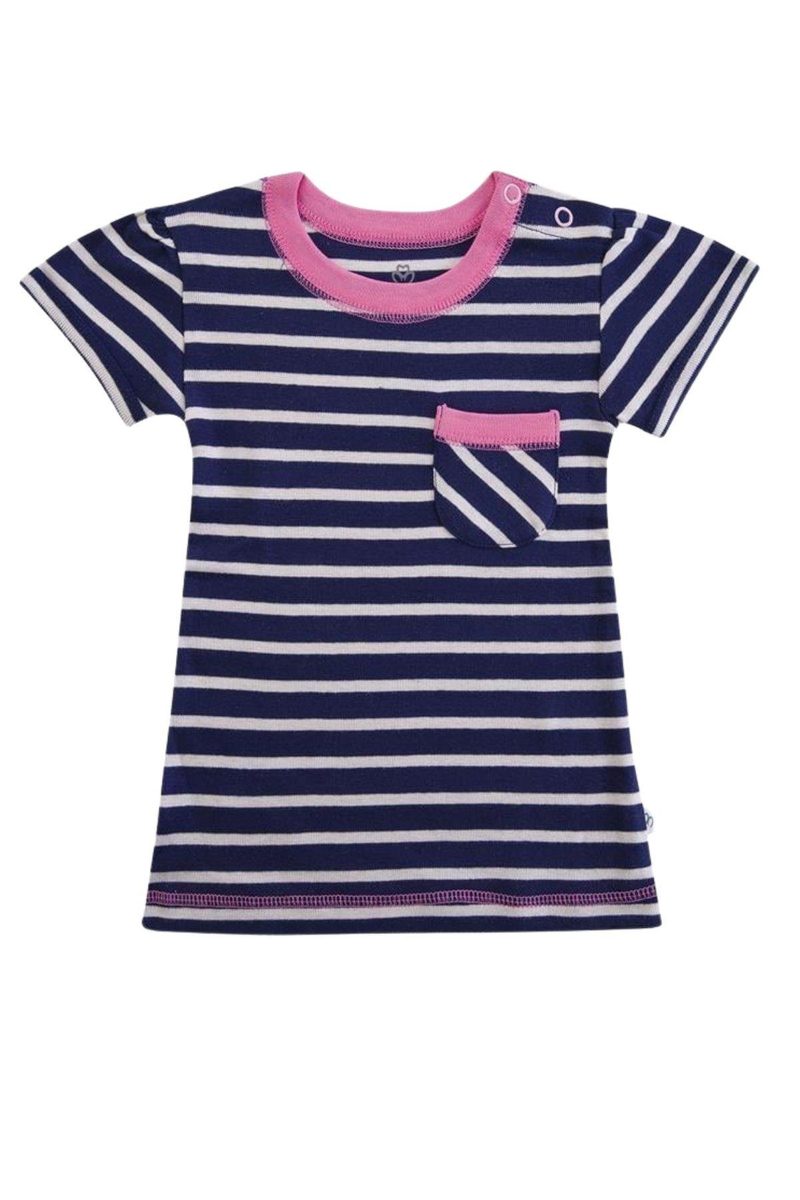 OrganicEra Organic Baby S/S T-shirt, Navy