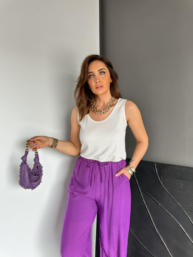 Beyaz Modal Basic Atlet