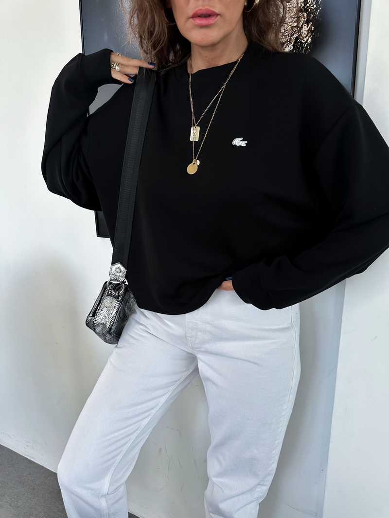 Siyah Modal Premium Sweatshirt