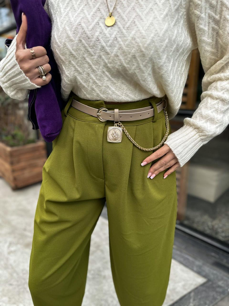 Vizon Gold Zincirli Kemer