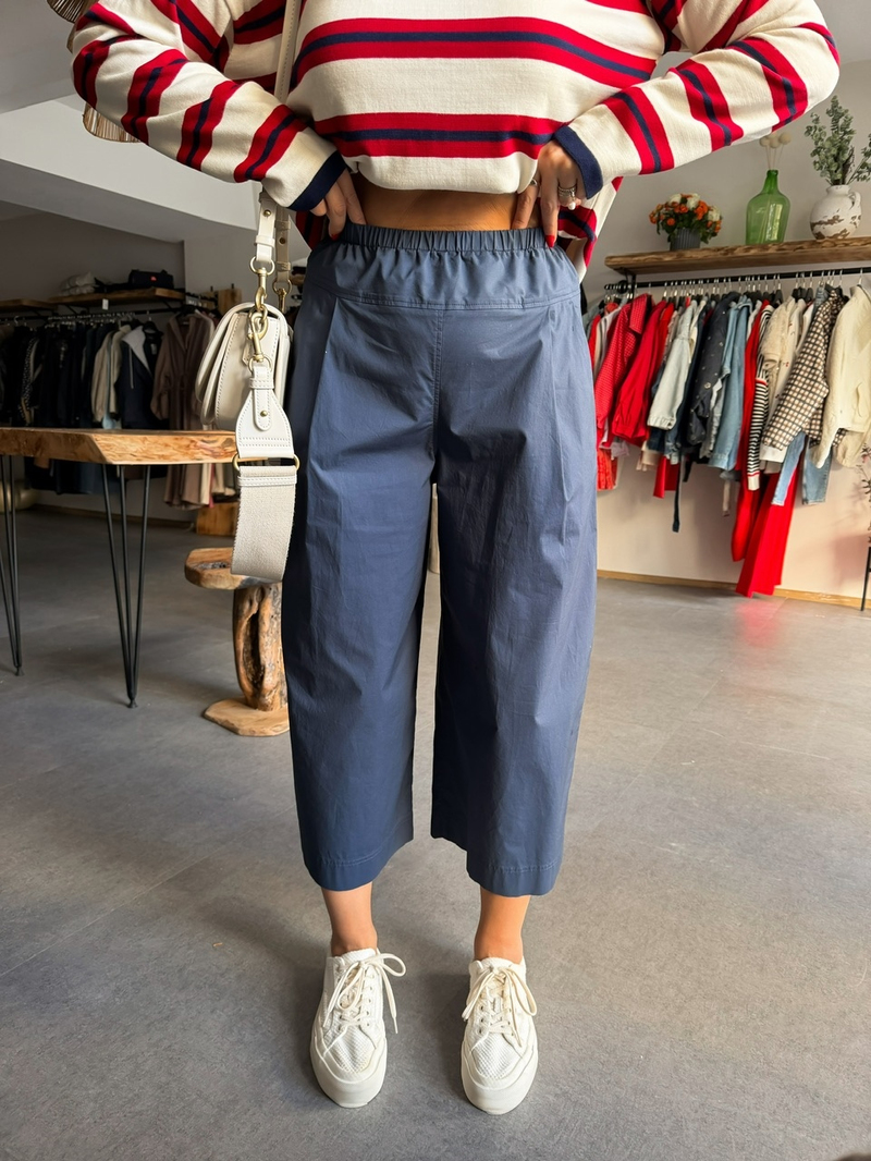 Mavi Orijinal Beli Lastikli Poplin Pantolon