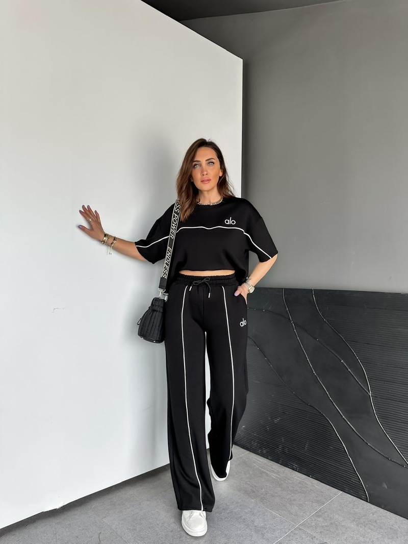 Siyah Biyeli Modal Spor Takım