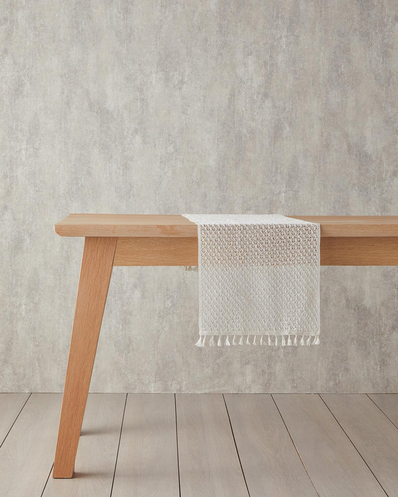 Adel Pamuk Runner 35x145 Cm Bej