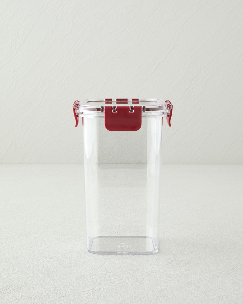 Ador Plastik Kavanoz 1400 ml Bordo