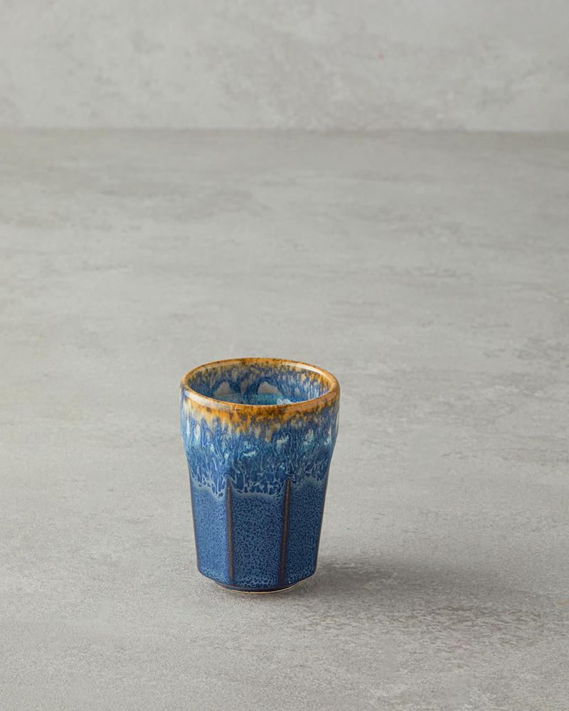 Alicent Seramik Espresso Fincan 105 ml Mavi