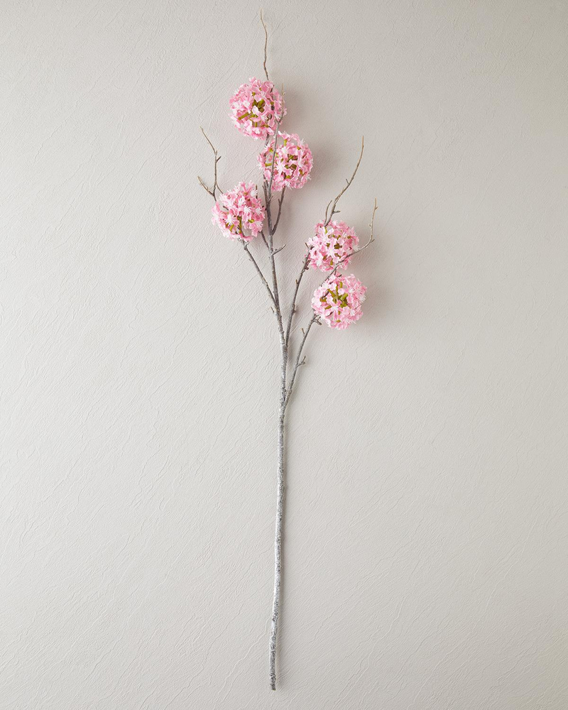 Alium Tek Dal Yapay Çiçek 94 cm Pembe