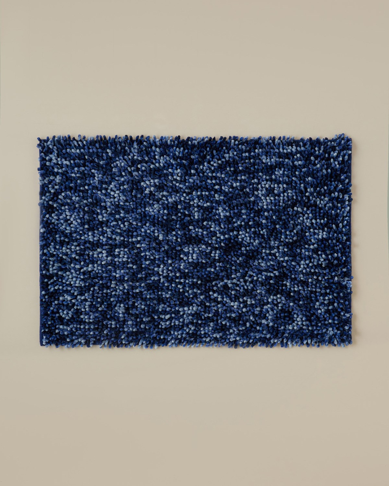 Anemone Kaydırmaz Taban Banyo Paspası 50x80 cm Lacivert