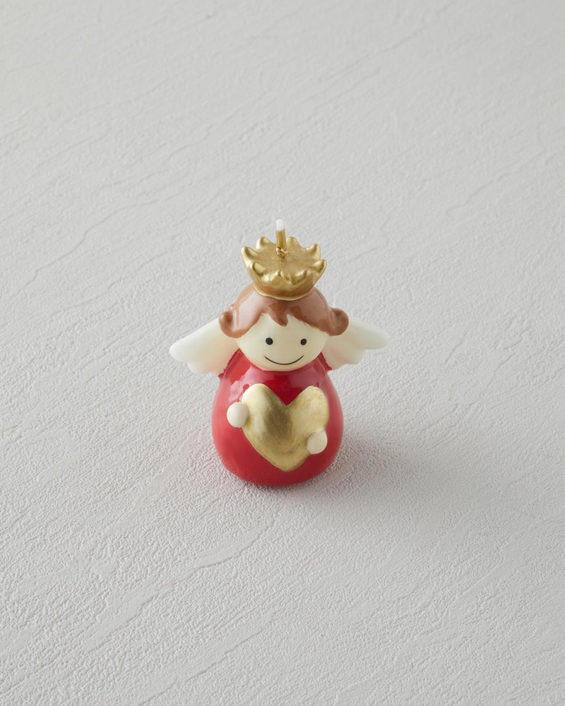 Angela Mum 7x4,5x7,5 cm Kırmızı