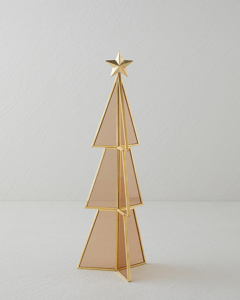 Asya Metal Dekoratif Obje 30,5 cm Gold
