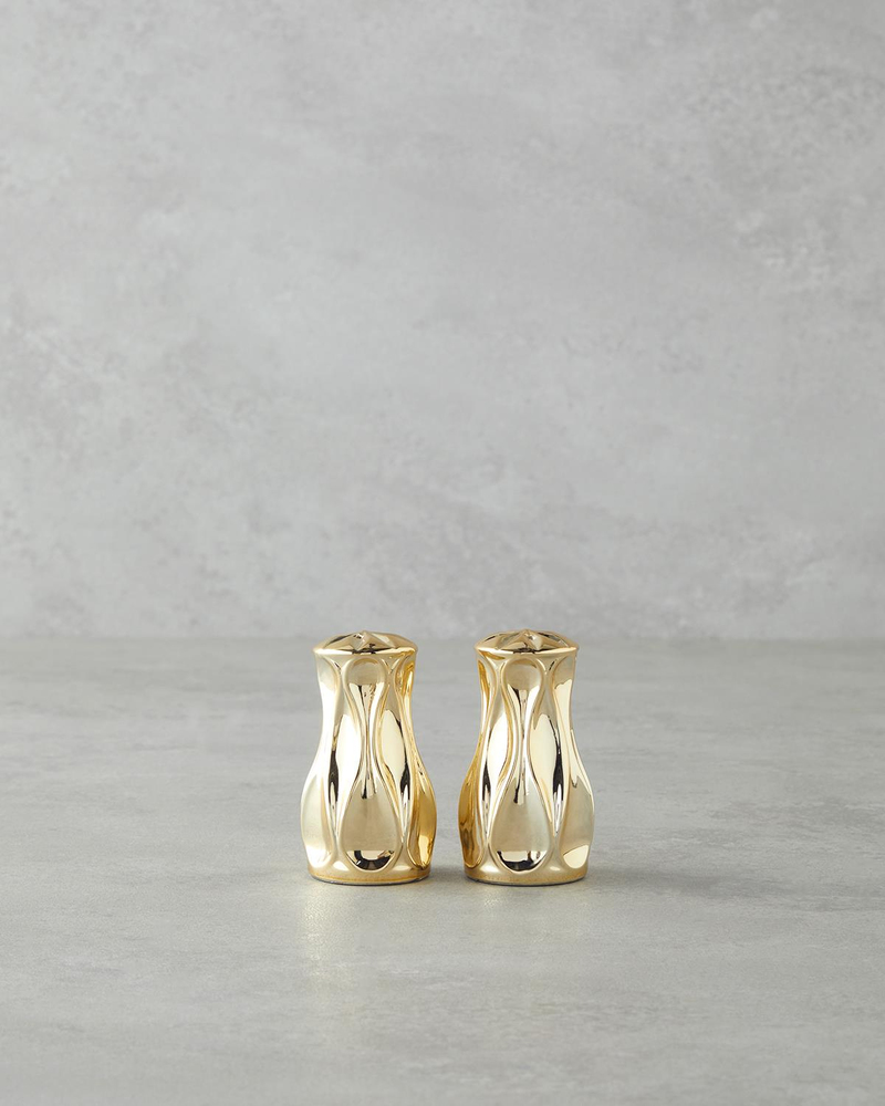 Baho Cam Tuzluk - Biberlik 4x4x8 cm Gold
