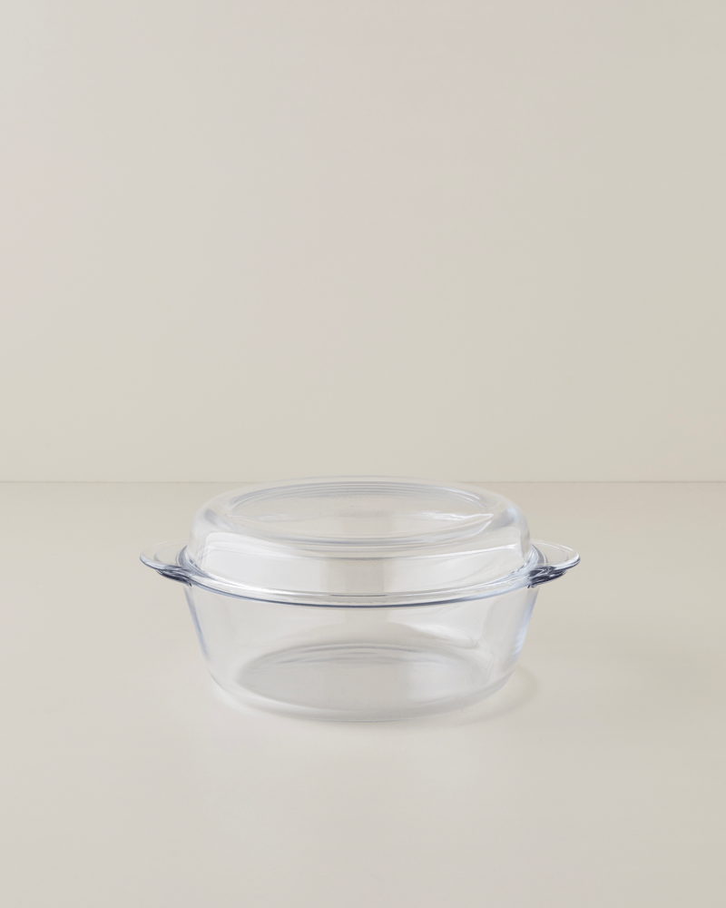 Bake&Serve Cam Kapaklı Fırın Kabı 26x22 cm Şeffaf