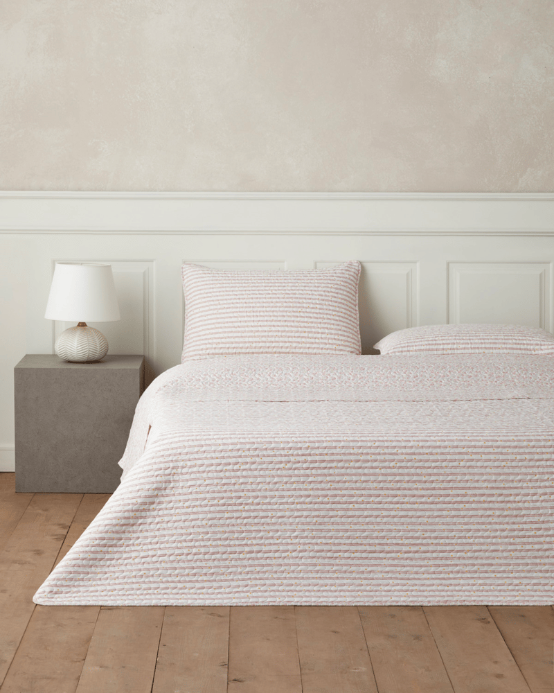 Belle Band Tek Kişilik Yatak Örtüsü Takımı 160x220 cm Pembe