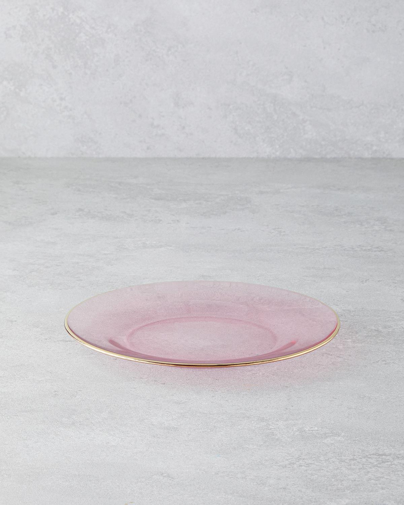 Blaze Cam Pasta Tabağı 19 cm Pembe