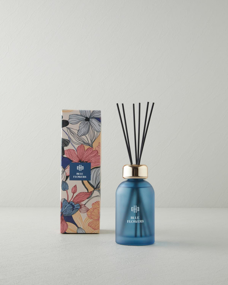 Blue Flowers Çubuklu Oda Kokusu 250 ml