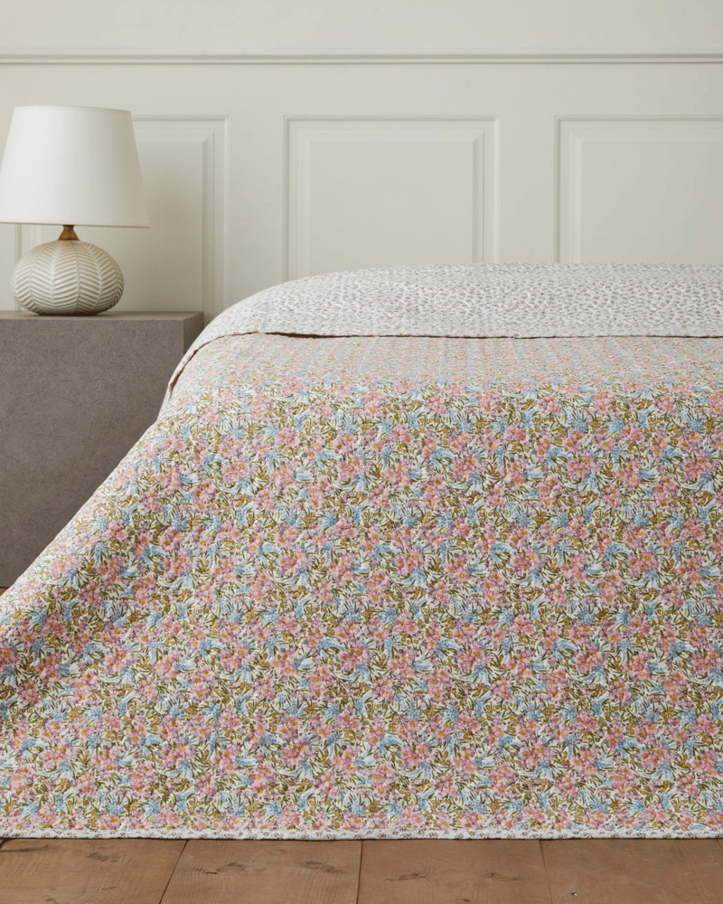 Blush Twig Tek Kişilik Çok Amaçlı Örtü 160x220 cm Pembe