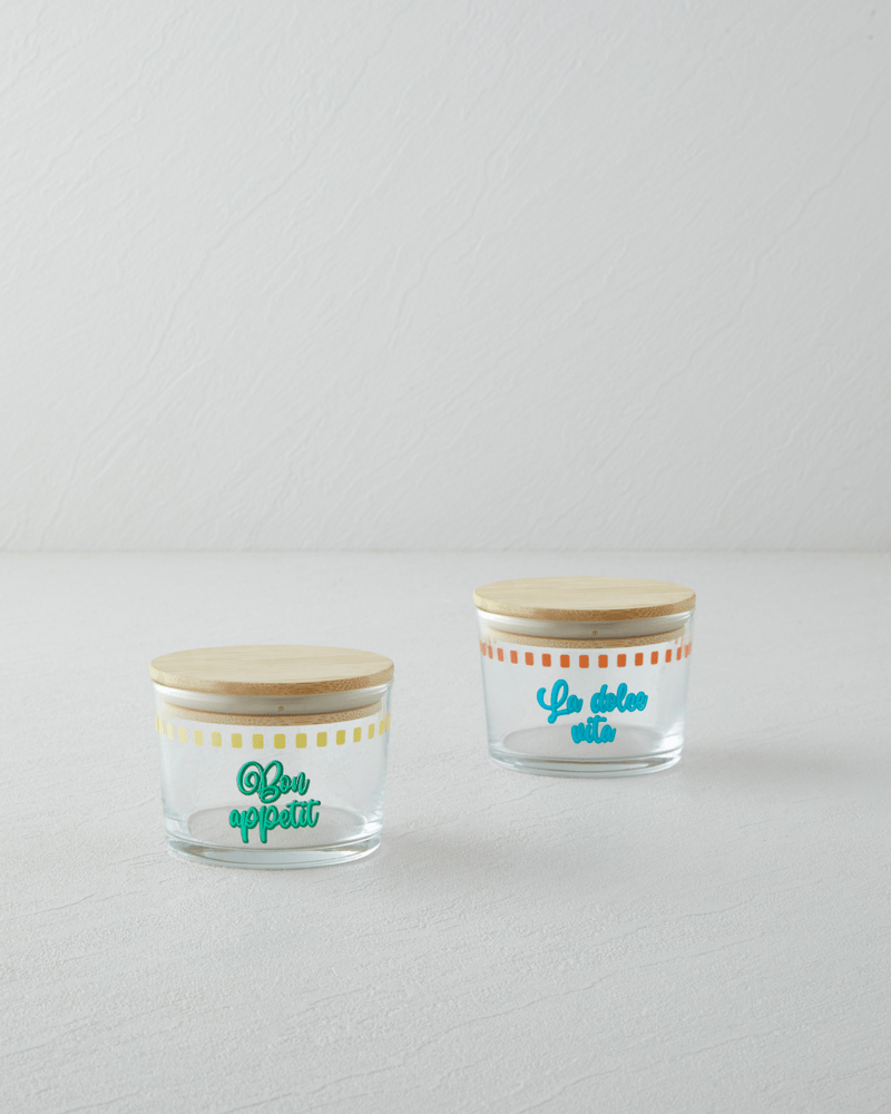 Bon Vita Cam 2'li Baharatlik 220 ml - 220 ml Mavi-yeşil