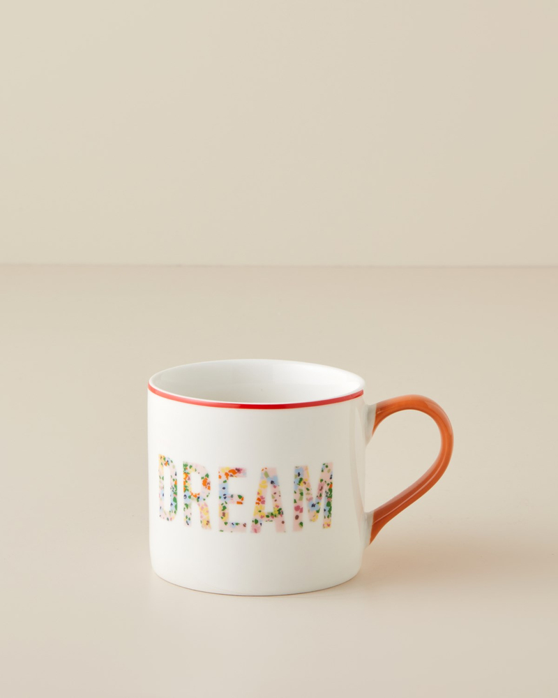 Bright Dream New Bone China Kupa 350 ml Renkli