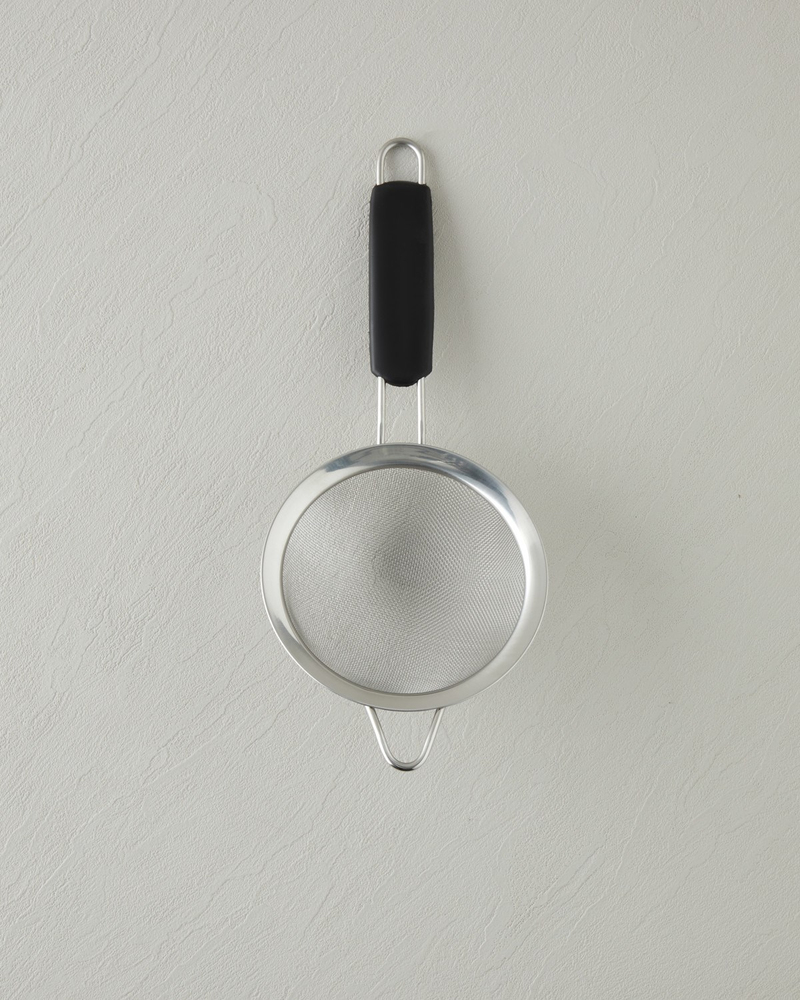 Brims Paslanmaz Çelik Süzgeç 14 cm Siyah