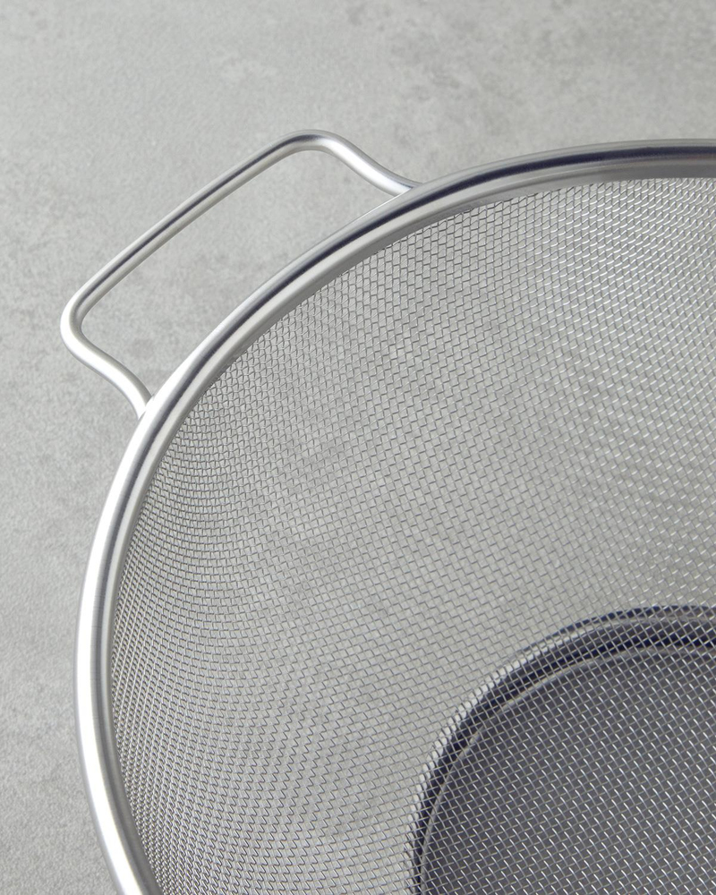 Brims Paslanmaz Çelik Süzgeç 22 cm Gri