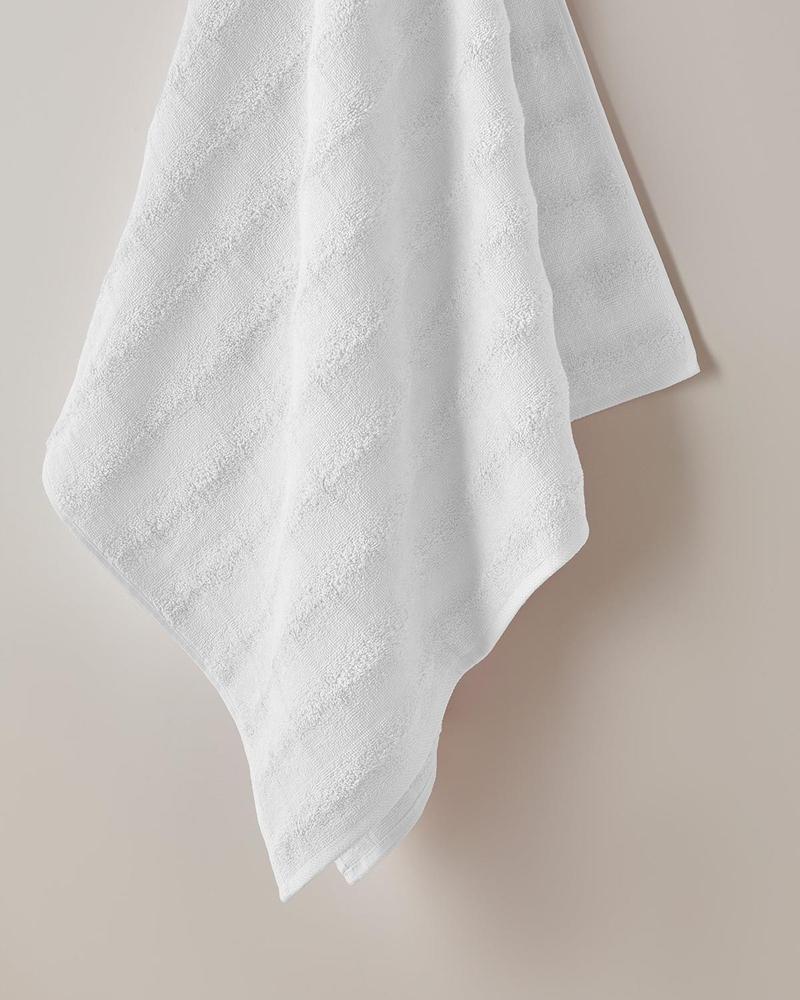 Bubble %100 Pamuk Banyo Havlusu 70x140 cm Ekru