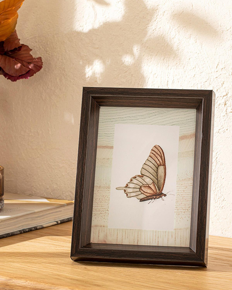 Butterfly Çerçeve Kahve