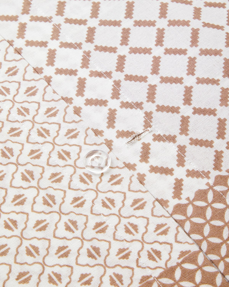 Chain Patch Kolay Ütülenir Çarşaflı Tek Kişilik Nevresim Takımı 160x220 cm Turuncu
