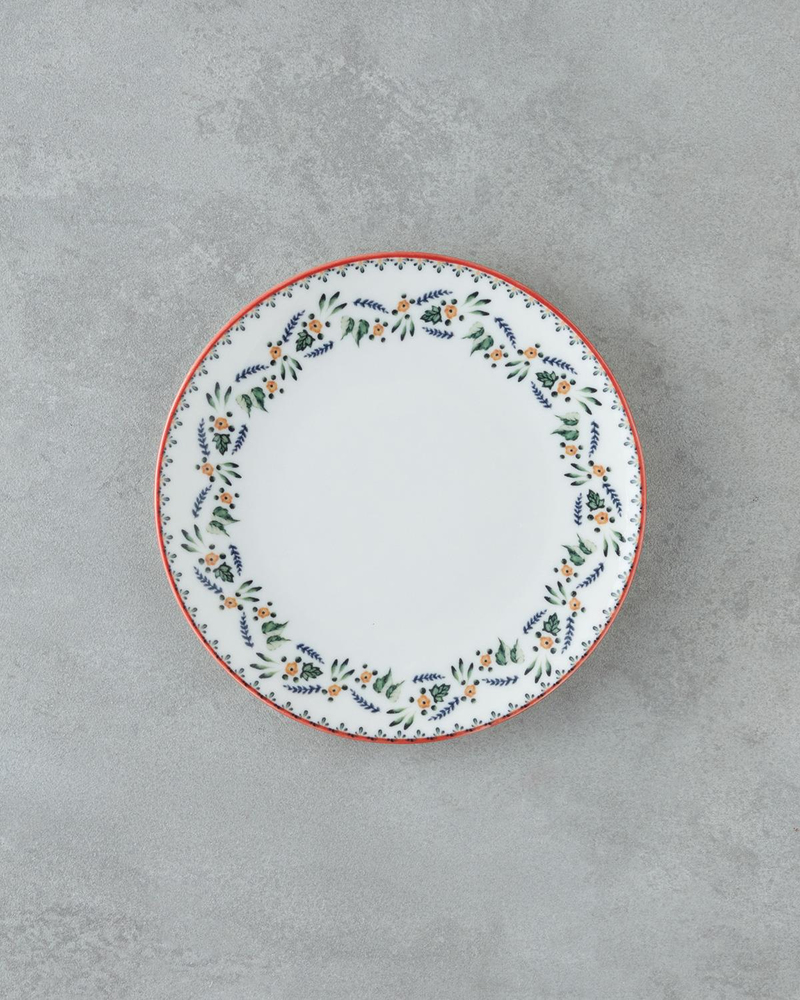 Charmsy Bone Porselen Pasta Tabağı 19 cm Renkli