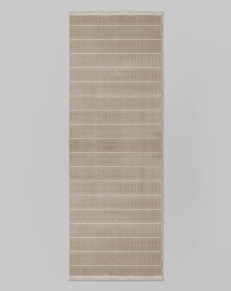 Chera Halı 80x300 cm Bej