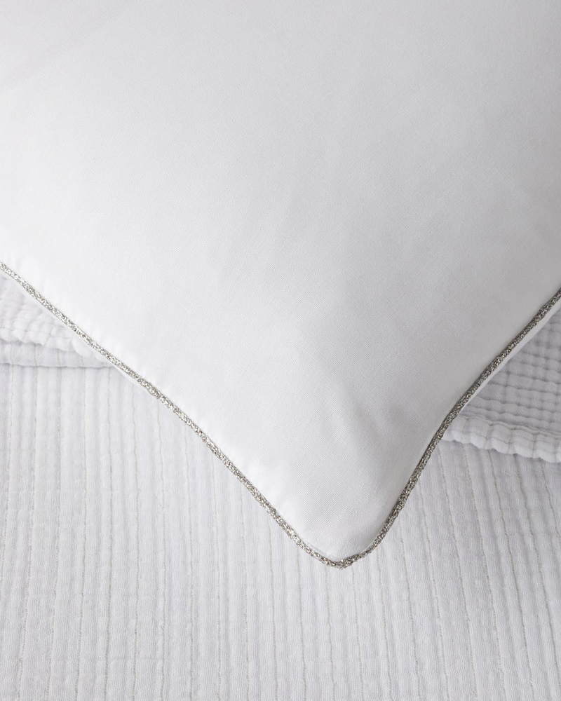 Clair Voile Çift Kişilik Yatak Örtülü Nevresim Takımı 200x220 cm Gümüş