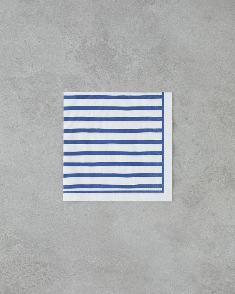 Coastal Line Kağıt 20'li Kağıt Peçete 33x33 cm Mavi